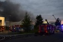 Grossbrand Halle Troisdorf Kriegsdorf Junkersring P353